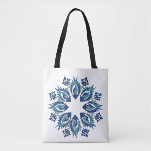 Amazing Middle-Eastern Pattern زخارف هندسيه رائعه Tote Bag