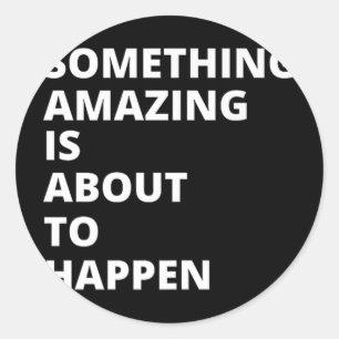 Amazing Moments Merch Premium Classic Round Sticker