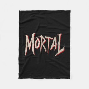 Amazing Mortal Motto Look for Boys and Girls Fleece Blanket