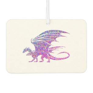 Amazing Mosaic Dragon Car Air Freshener