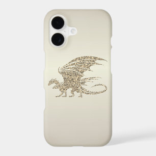 Amazing Mosaic Dragon Golden