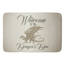 Amazing Mosaic Dragon Golden Welcome