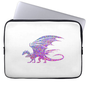Amazing Mosaic Dragon Laptop Sleeve