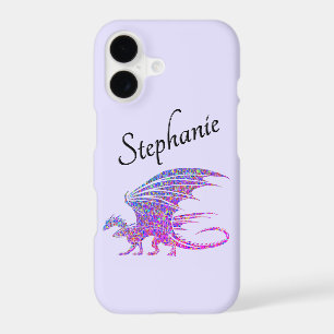 Amazing Mosaic Dragon Purple Personal