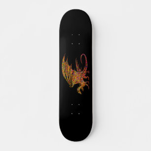 Amazing Mosaic Dragon  Skateboard