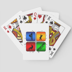 Amazing Mountain Climbing Urban Style Playing Cards