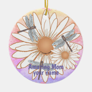 Amazing Mum Ceramic Ornament