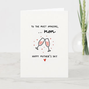 Amazing Mum Toast Illustration Card