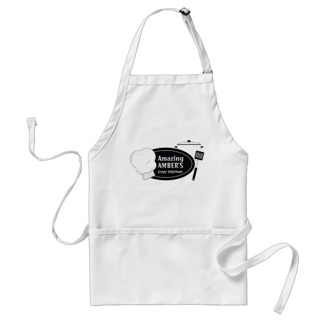 Amazing (name here)'s Cosy Kitchen Standard Apron (Front)