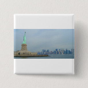 Amazing New York City 15 Cm Square Badge