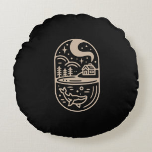 amazing of fine line art, a combination of a simpl round cushion