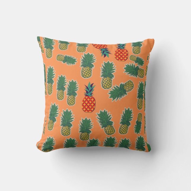Amazing Orange Pineapple  Cushion (Front)