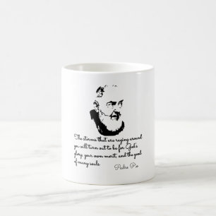 Amazing Padre Pio Quotes on the Spiritual Life Coffee Mug