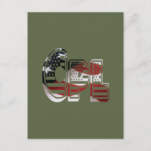 Amazing Patriotic Military Unique Postcard