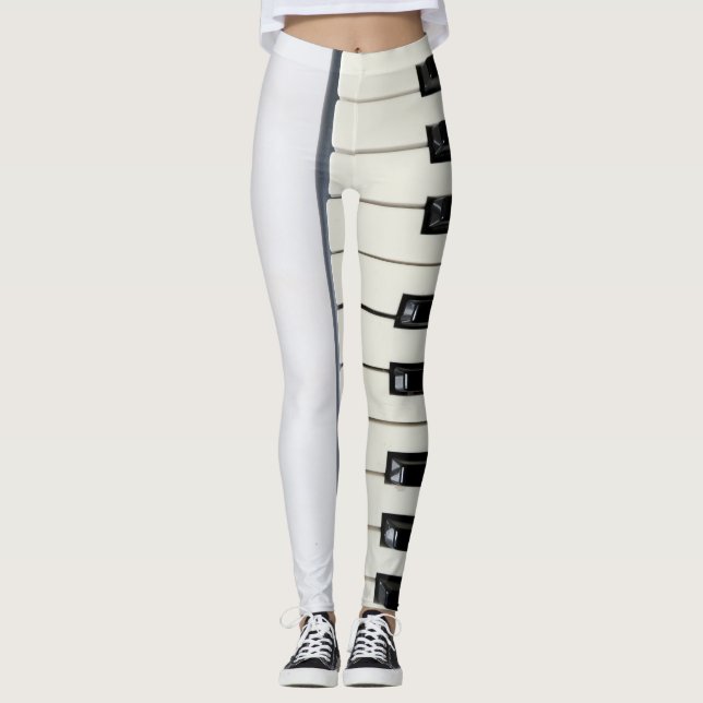 Amazing Piano Artwork Leggings (Front)