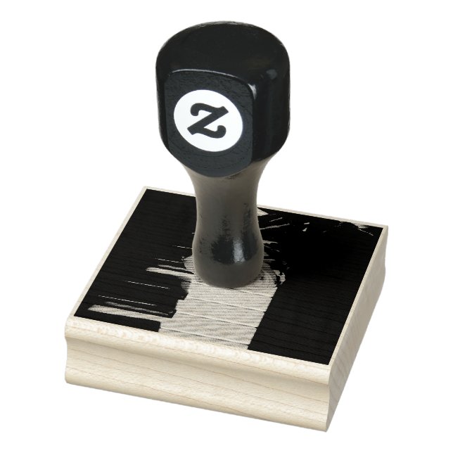 Amazing Piano Artwork Rubber Stamp (Stamp)