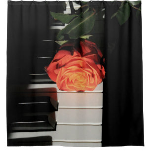 Amazing Piano Artwork Shower Curtain