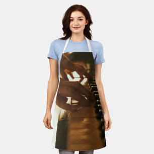 Amazing Piano Design Apron