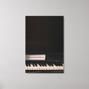 Amazing Piano Design Canvas Print