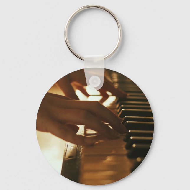 Amazing Piano Design Key Ring (Front)