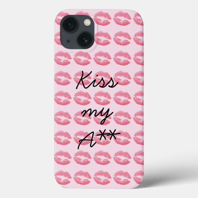 Amazing Pink Kisses Case-Mate iPhone Case (Back)