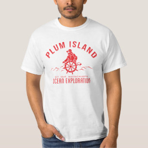 Amazing Plum Island, Massachusetts Captain's Tee