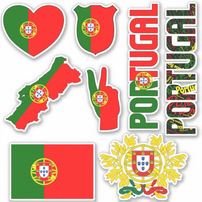 Amazing Portugal Shapes National Symbols (Front)