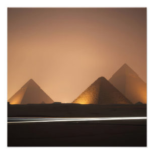 Amazing Pyramids Photo Print