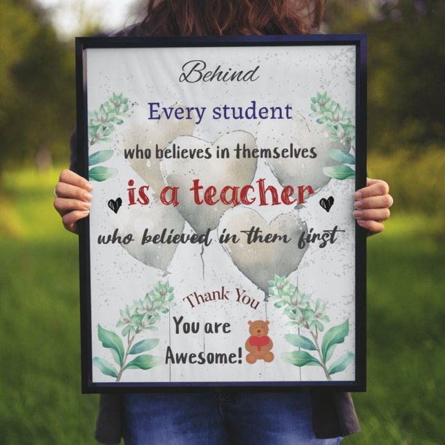 Amazing Quotes for Teachers Appreciation Poster (Creator Uploaded)