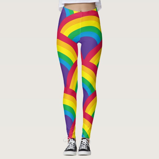Amazing Rainbow Leggings (Front)