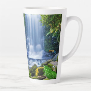 Amazing Rainforest & Animals Latte Mug