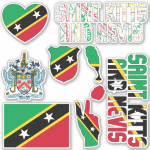 Amazing Saint Kitts and Nevis Shapes National