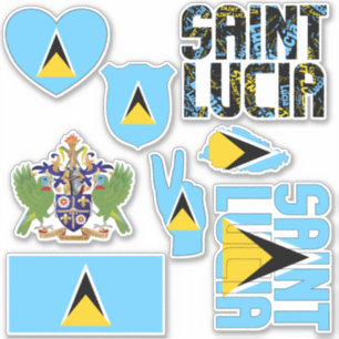 Amazing Saint Lucia Shapes National Symbols