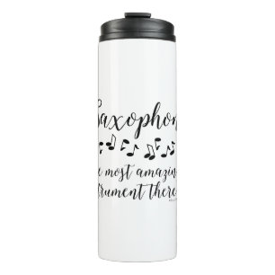 Amazing Saxophone Thermal Tumbler