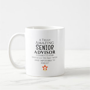 Amazing Senior Advisor Hard To Find Personalised  Coffee Mug