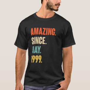 Amazing Since May 1999 23 Year Old 23rd Birthday T-Shirt