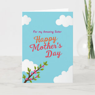 Amazing Sister Wish Graphic Card