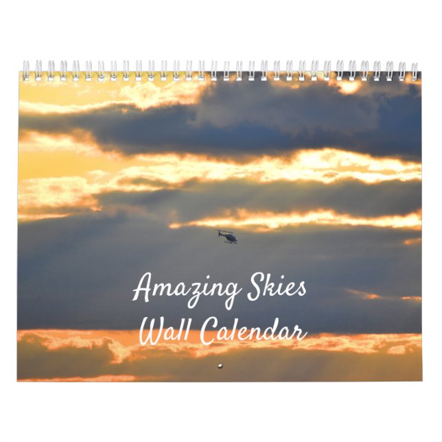 Amazing Skies Wall Calendar (Cover)
