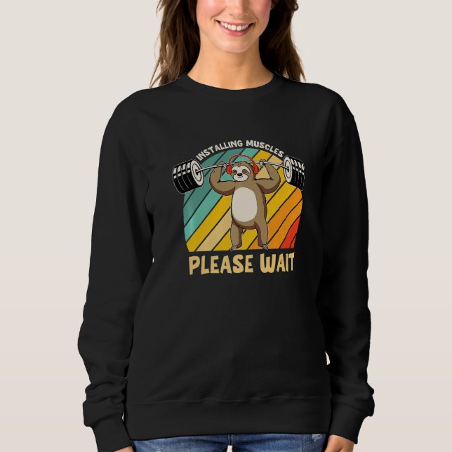 Amazing sloth apparel for women men teens with  qu sweatshirt (Front)