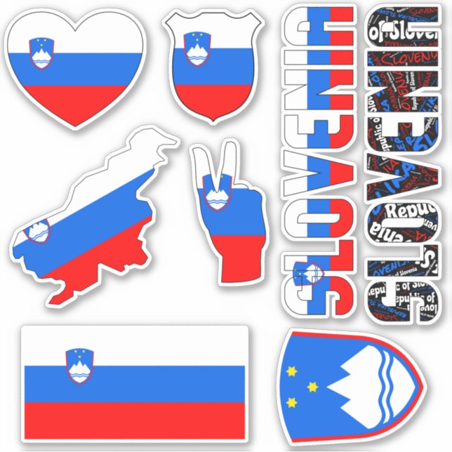 Amazing Slovenia Shapes National Symbols (Front)