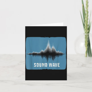 Amazing Sound Wave Speech Card