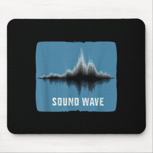 Amazing Sound Wave Speech Mouse Pad