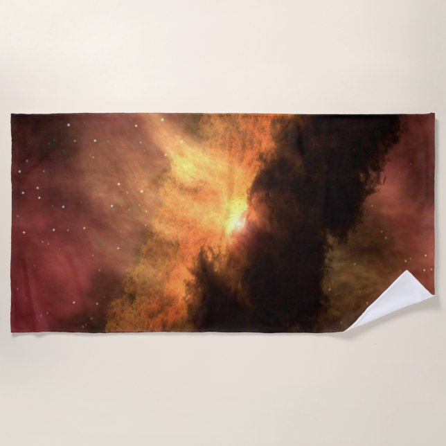 Amazing Space Beach Towel (Front)