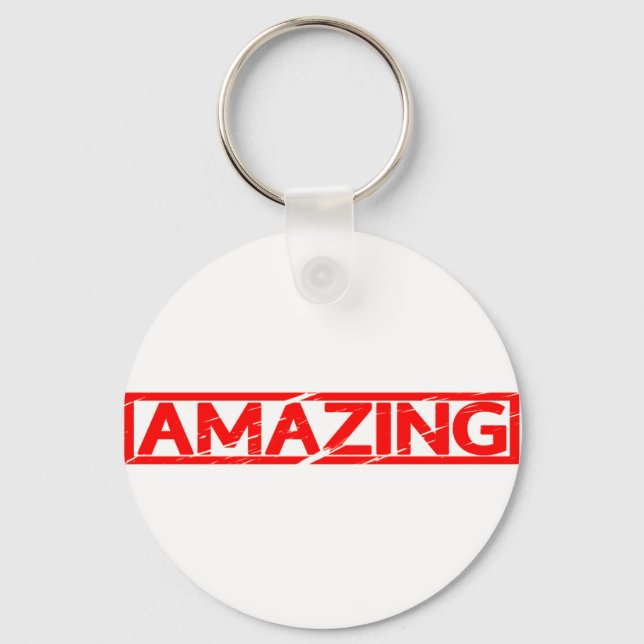 Amazing Stamp Key Ring (Front)