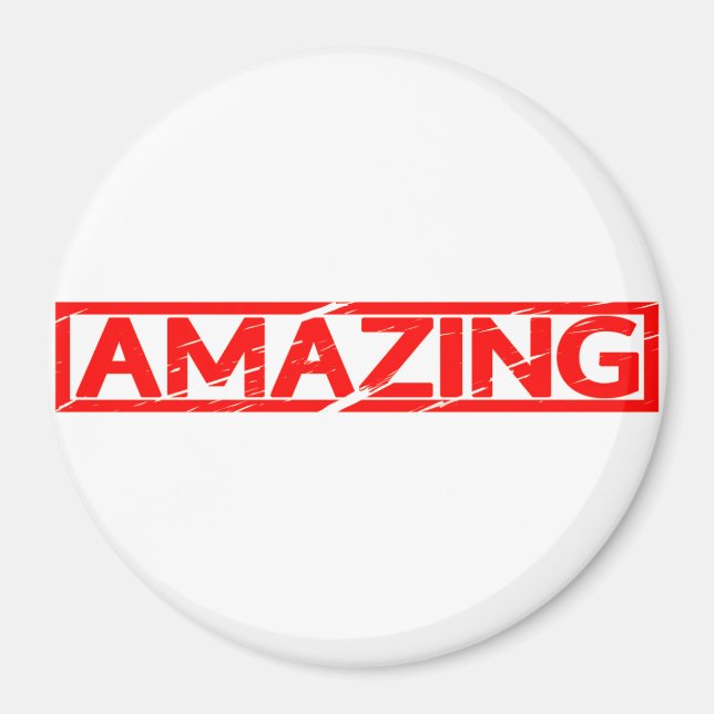 Amazing Stamp Magnet (Front)
