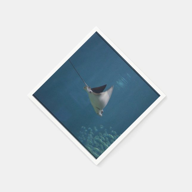 Amazing Stingray Napkin (Corner)