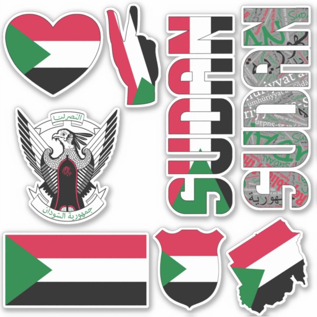Amazing Sudan Shapes National Symbols (Front)