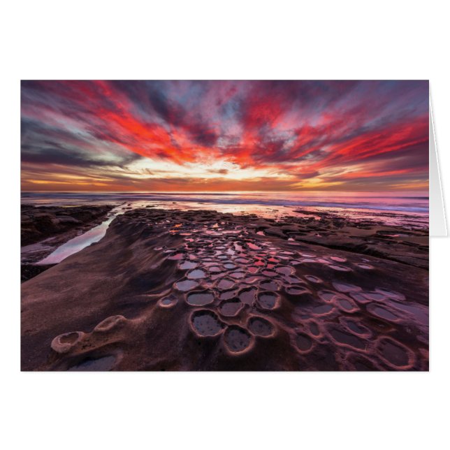 Amazing sunset at the tide pools (Front Horizontal)