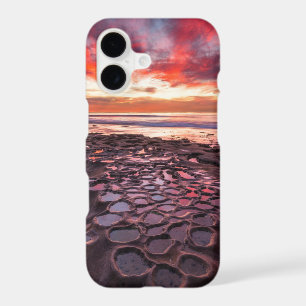 Amazing sunset at the tide pools