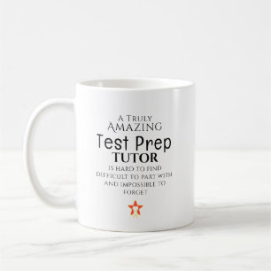 Amazing Test Prep Tutor Hard To Find Personalised  Coffee Mug